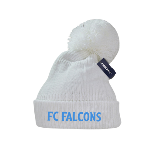 FC Falcons: Winter White Beanie  (Player/Fan)