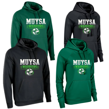 MUYSA Neon Green Warrior Hoodie