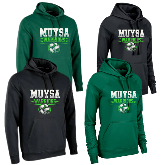 MUYSA Neon Green Warrior Hoodie