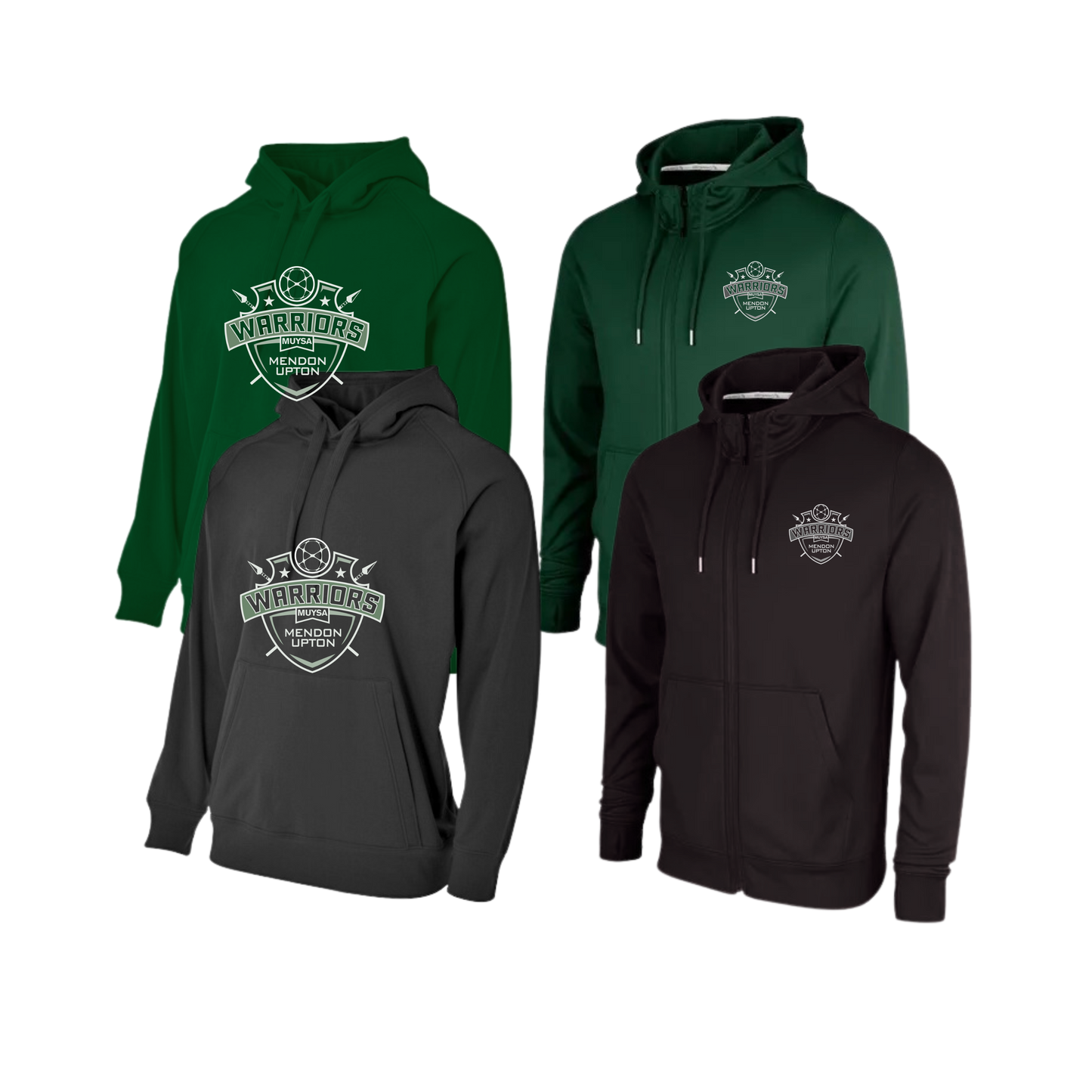 MUYSA Hooded Sweatshirts(Zip/Pull Over) -  Adult/Youth Unisex