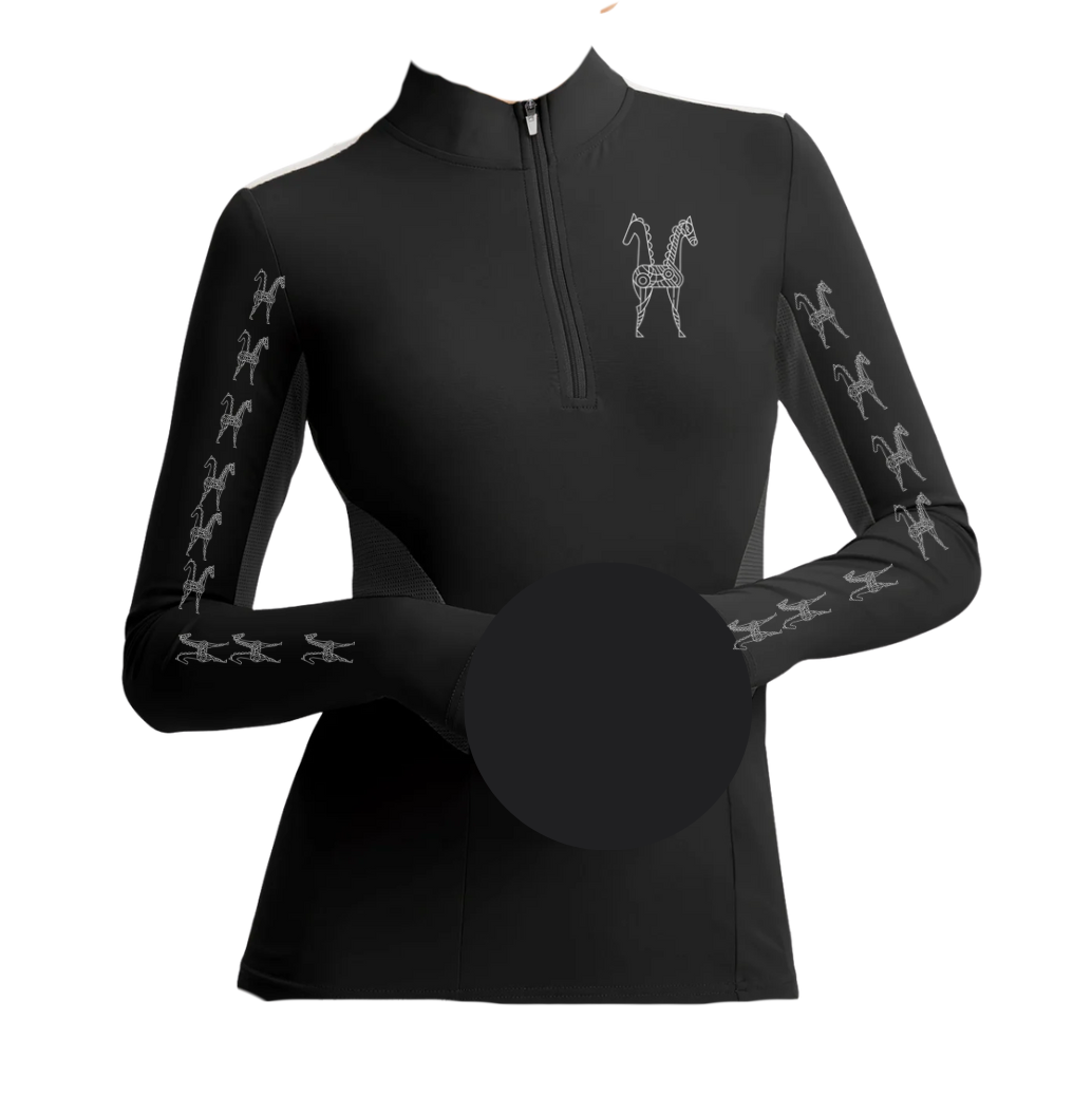 HH Women Equestrian Quick Dry UPF50 1/4 Zip