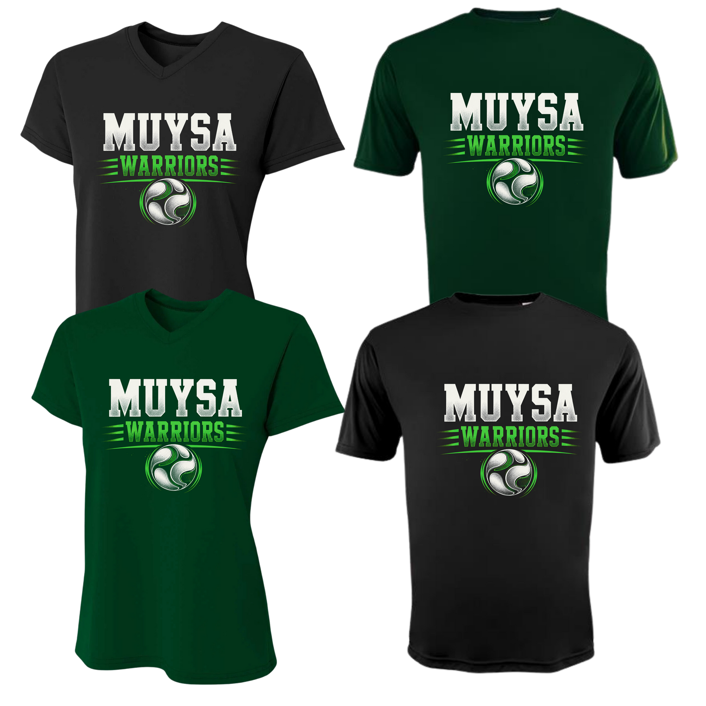 MUYSA Neon Green Warrior T-Shirt
